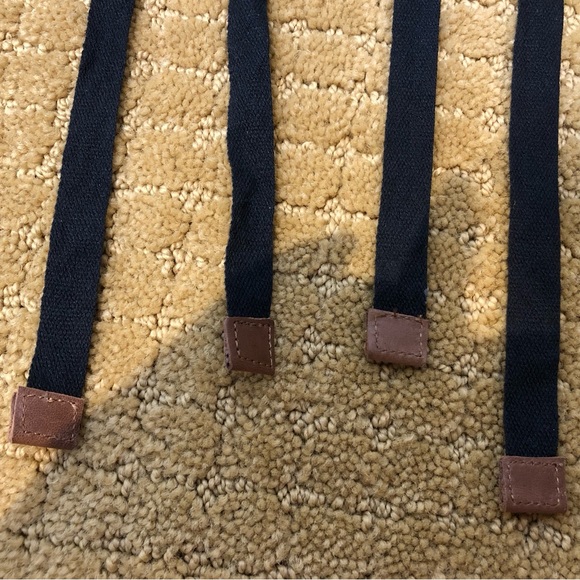 BODEN EXCELLENT CONDITION CASSIE ESPADRILLE WEDGE BLACK SUEDE WOMENS 41 - Picture 11 of 11